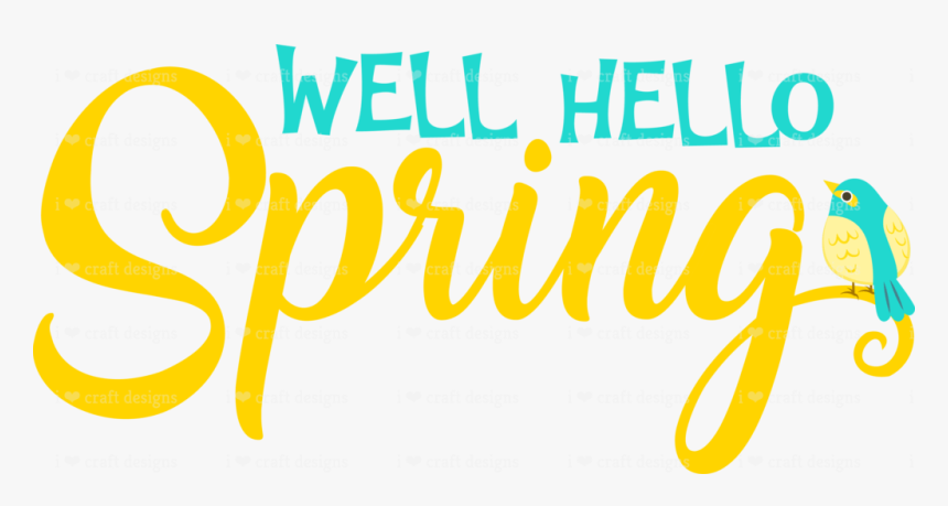 Transparent Hello Spring Png, Png Download, Free Download