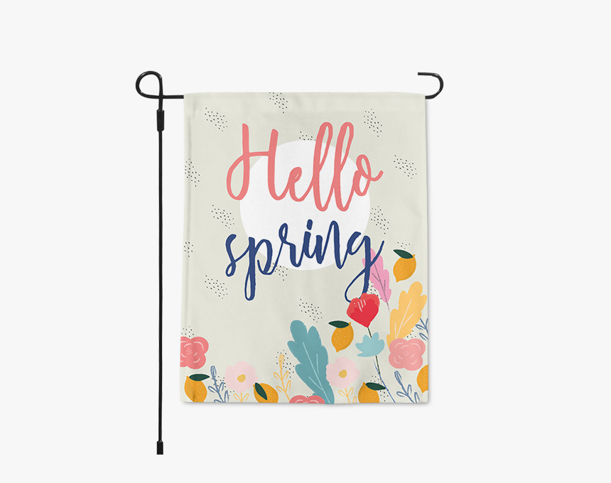 Hello Spring Garden Flag"
title="hello Spring Garden - Mockup, HD Png Download, Free Download