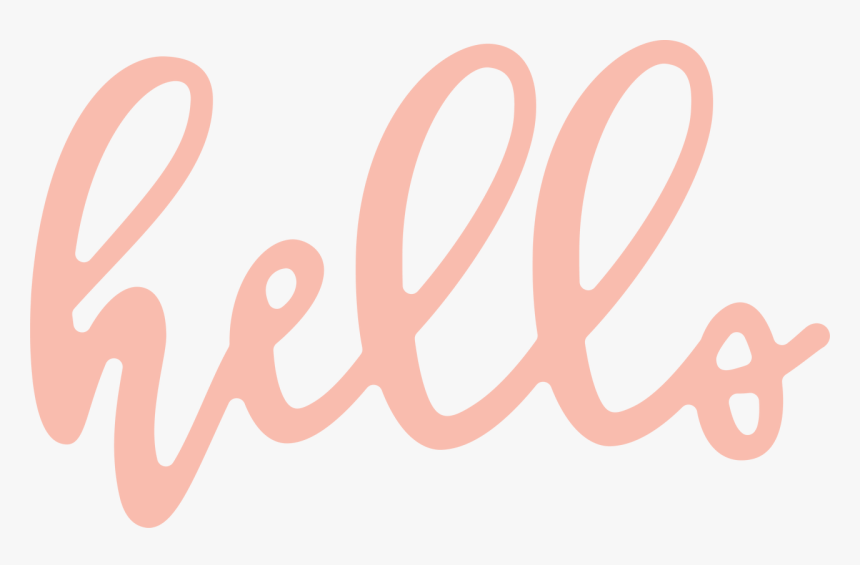 Hello Svg Cut File - Free Hello Svg, HD Png Download, Free Download