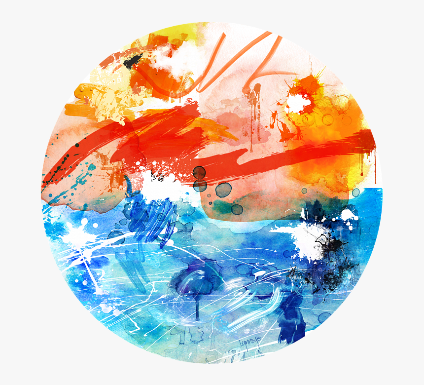 Painting "follow The Sun - Circle, HD Png Download, Free Download
