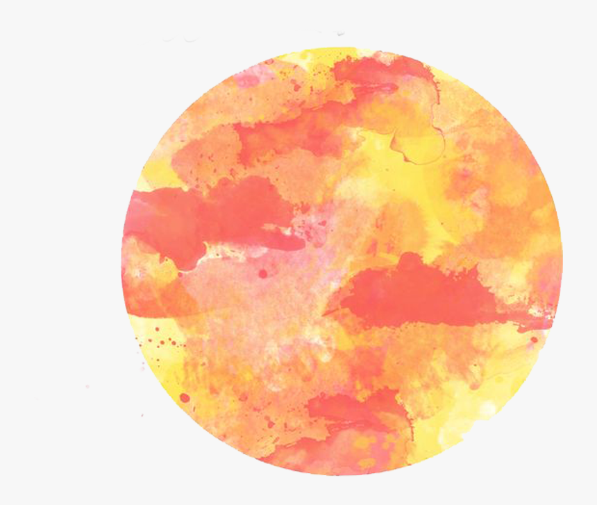 Sun Watercolor , Png Download - Watercolor Watercolour Sun, Transparent Png, Free Download