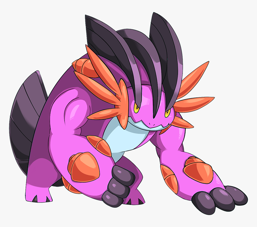 Pokemon Shiny Mega Swampert, HD Png Download, Free Download