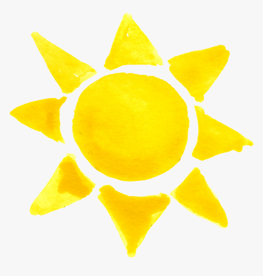 Transparent Sun Watercolor, HD Png Download, Free Download