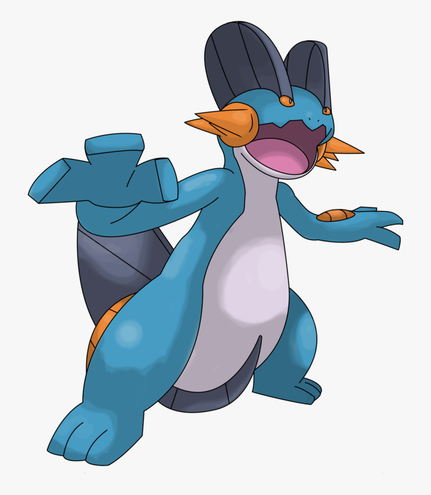 Character Stats And Profiles - Swampert Png, Transparent Png, Free Download