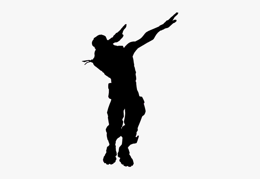 Fortnite Dance Moves Silhouette, HD Png Download, Free Download