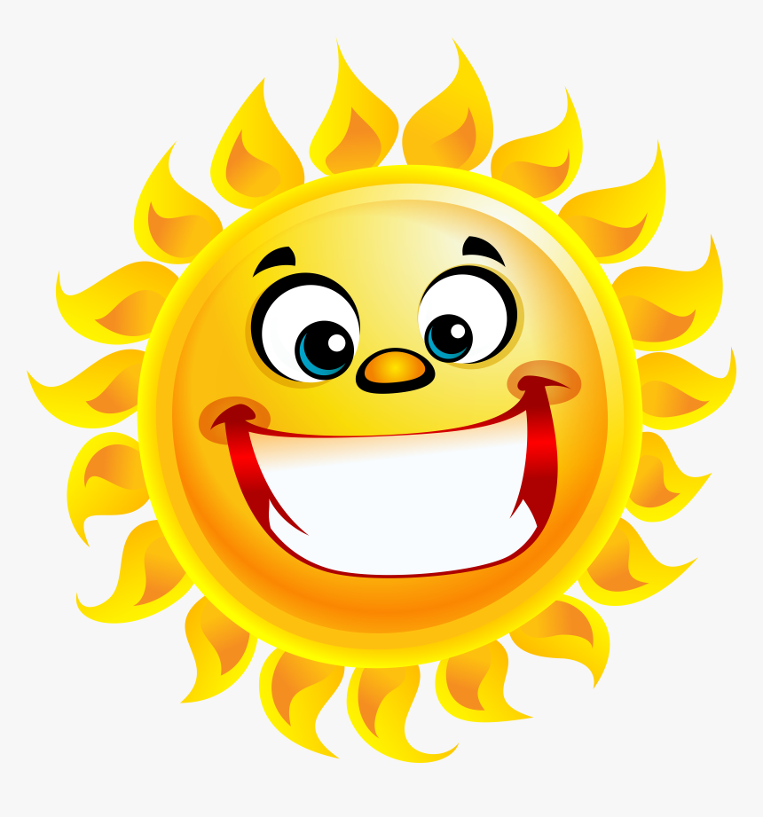 Smiley Sun Png, Transparent Png, Free Download