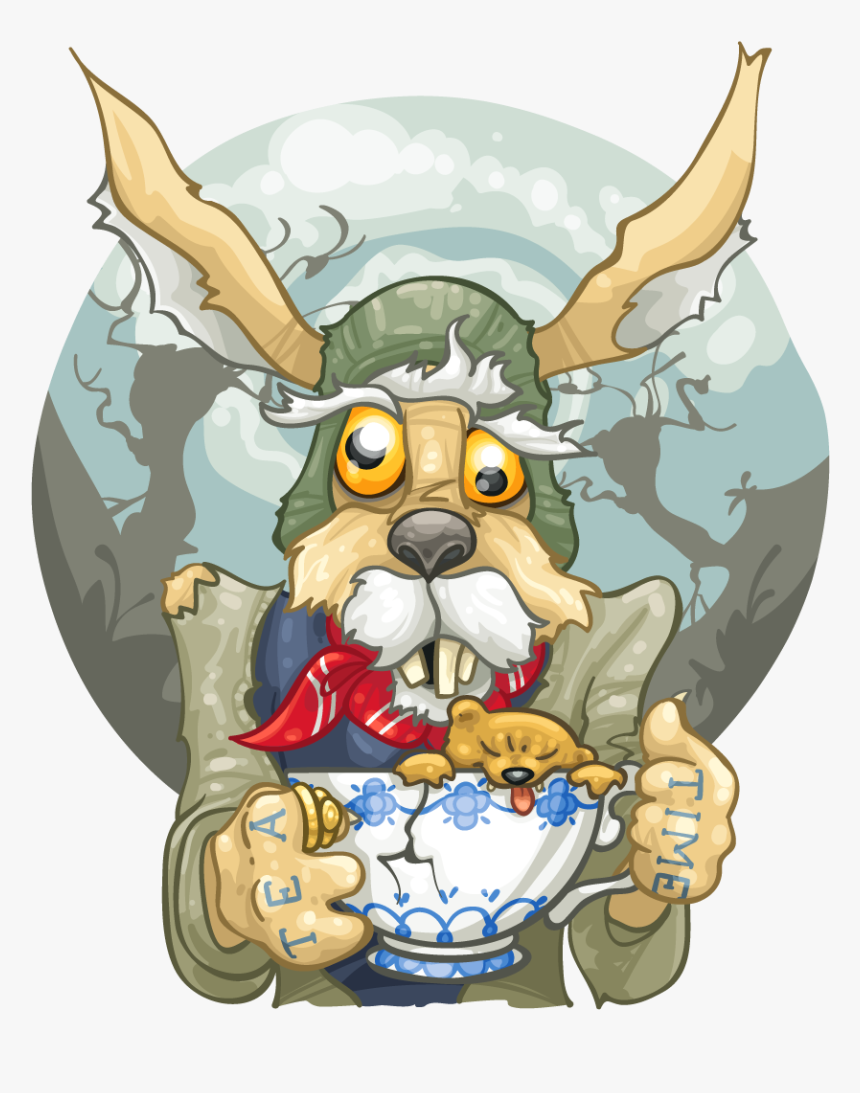 Transparent March Hare Png - Cartoon, Png Download, Free Download