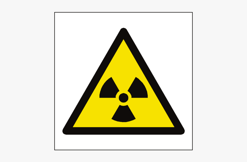 Radiation Warning Sign, HD Png Download, Free Download