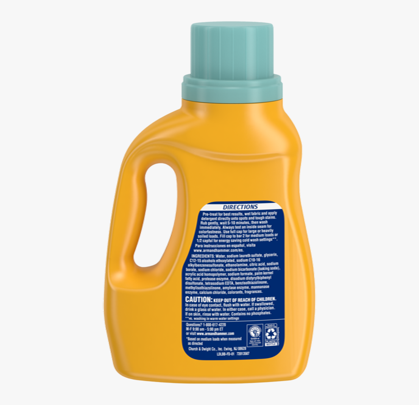 Product - Oxiclean Laundry Soap Ingredients, HD Png Download, Free Download
