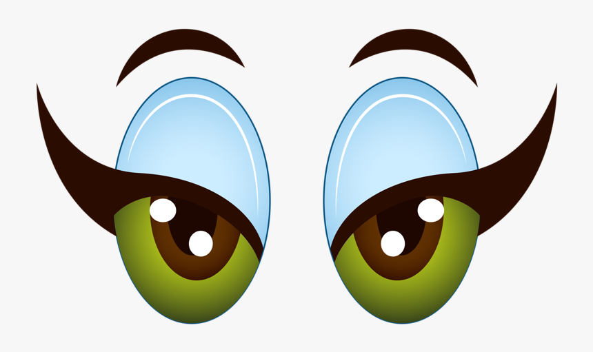 Eye Girl Clip Art - Cartoon Eyes Png, Transparent Png, Free Download