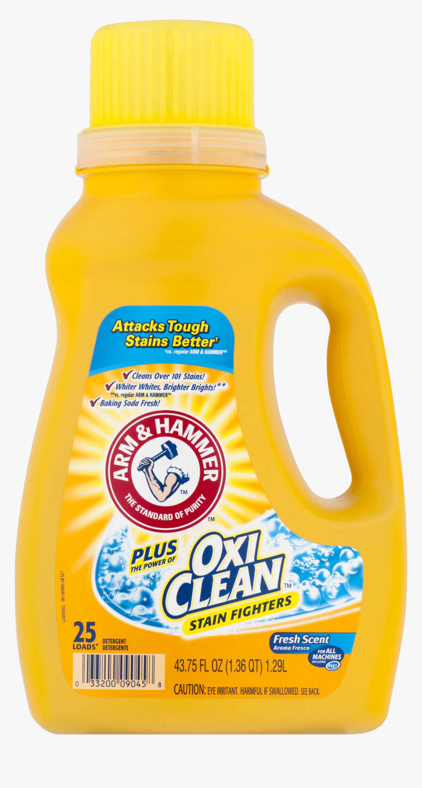 Arm & Hammer Plus Oxiclean Stain Fighters Fresh Scent - Arm & Hammer Oxi Clean Stain Fighters Fresh Scent, HD Png Download, Free Download