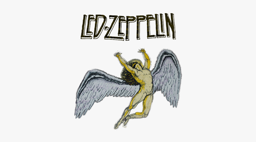 led zeppelin angel logo