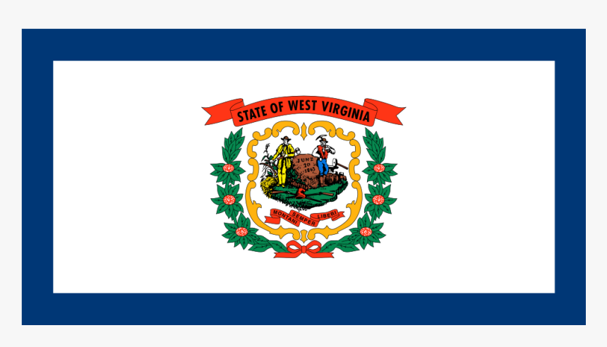 Us Wv West Virginia Flag Icon - West Virginia Flag Small, HD Png Download, Free Download