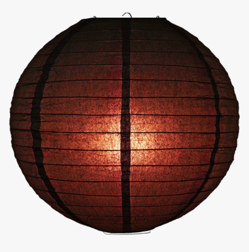 Dark Maroon Round Paper Lanterns Lanterns And More - Paper Lantern, HD Png Download, Free Download