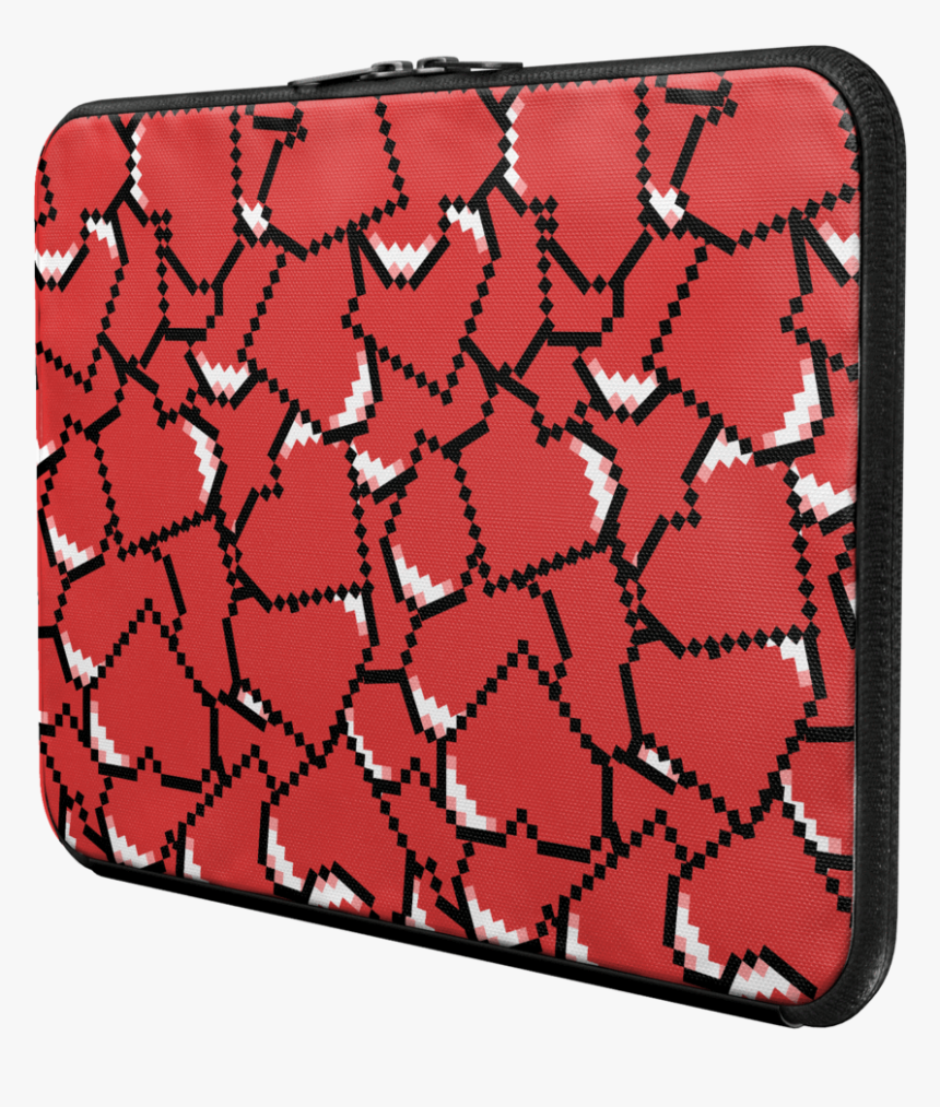 Pixel Heart Laptop Case - Mat, HD Png Download, Free Download