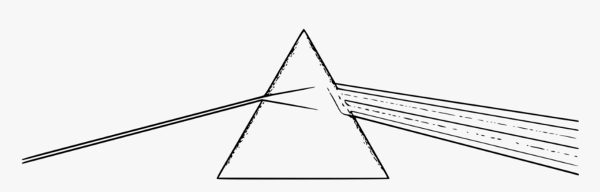 Drawing, Pink Floyd, And Prism Image - Triangle, HD Png Download, Free Download