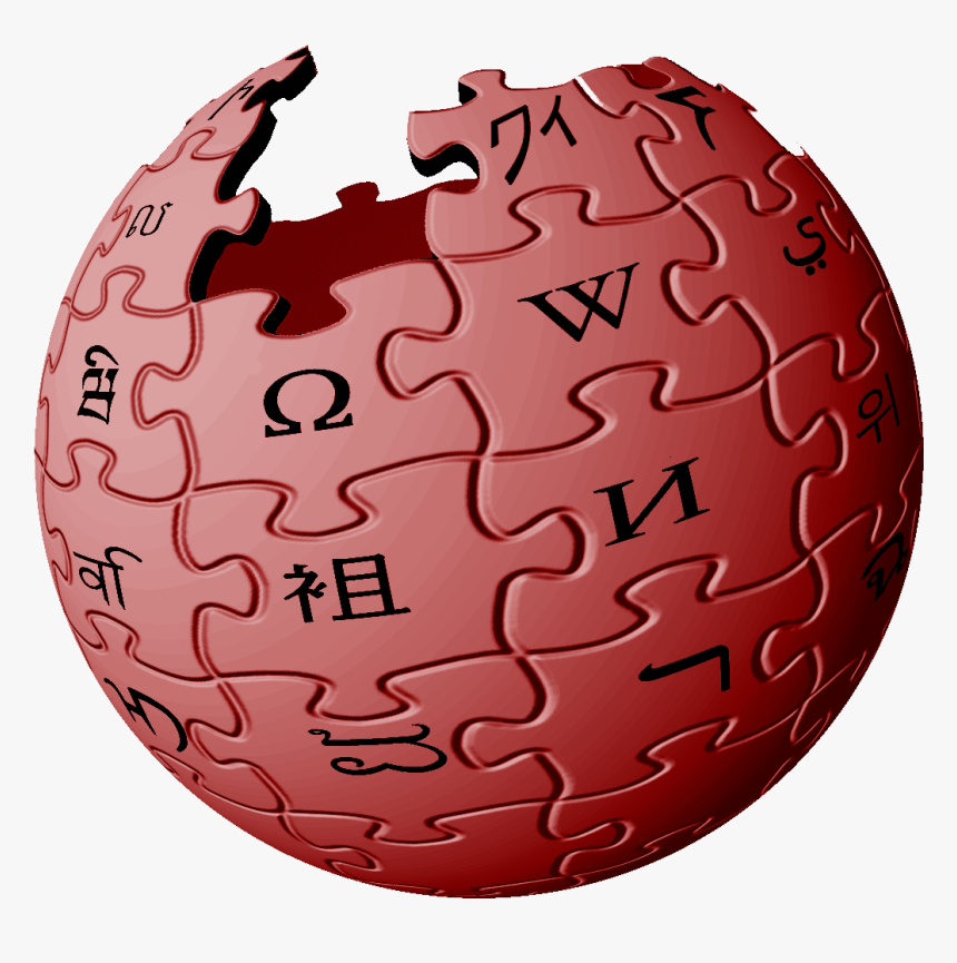 Wikipedia Logo Red, HD Png Download, Free Download