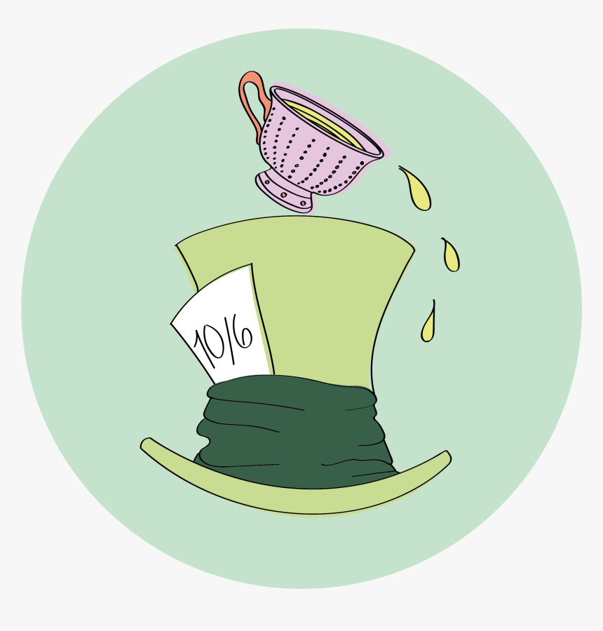 Cartoon Mad Hatter Hat, HD Png Download, Free Download