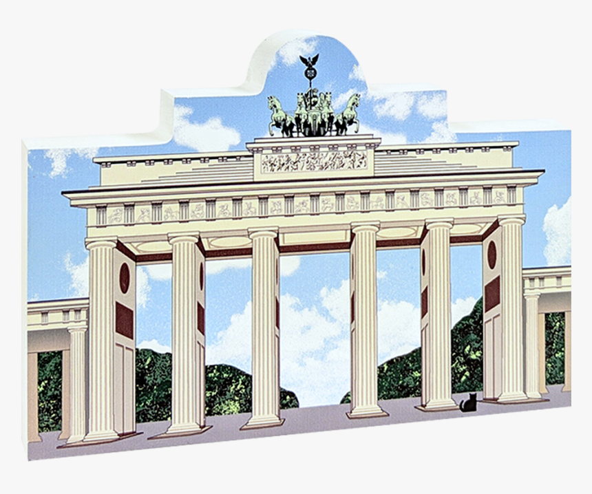 Wooden Replica Of Brandenburg Gate, Berlin, Germany - Palace, HD Png Download, Free Download
