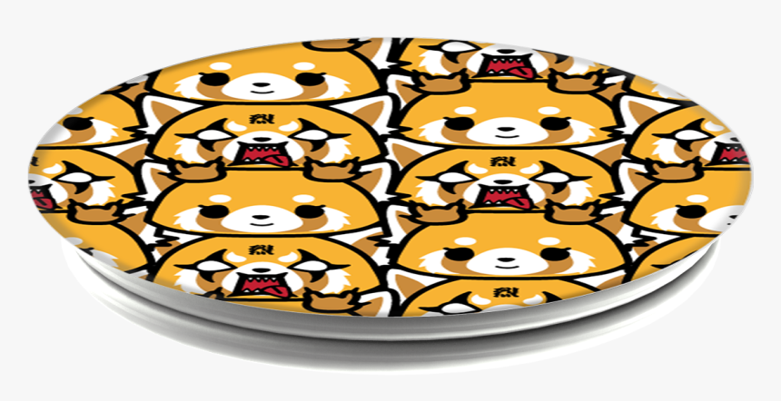 Aggretsuko Love - Circle - Cartoon, HD Png Download, Free Download