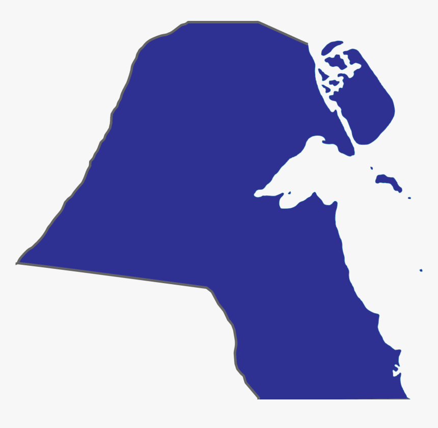 Kuwait Map And Flag, HD Png Download, Free Download