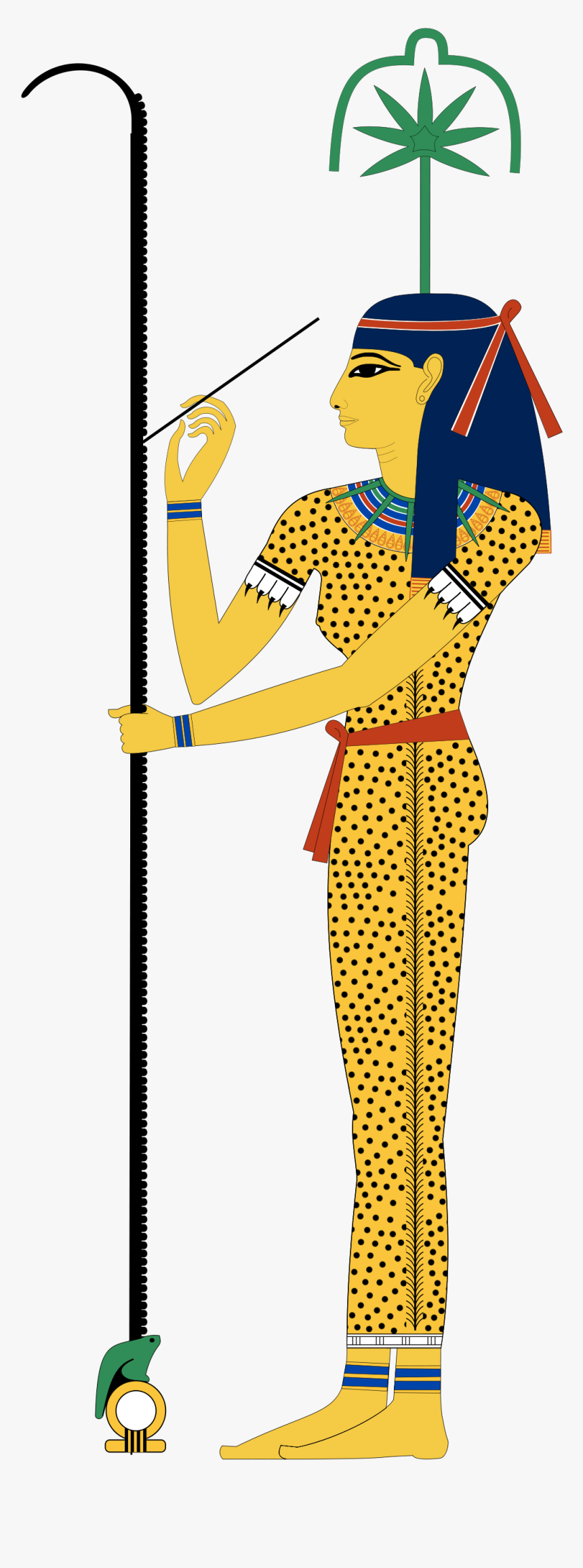 Seshat Egyptian Goddess, HD Png Download, Free Download