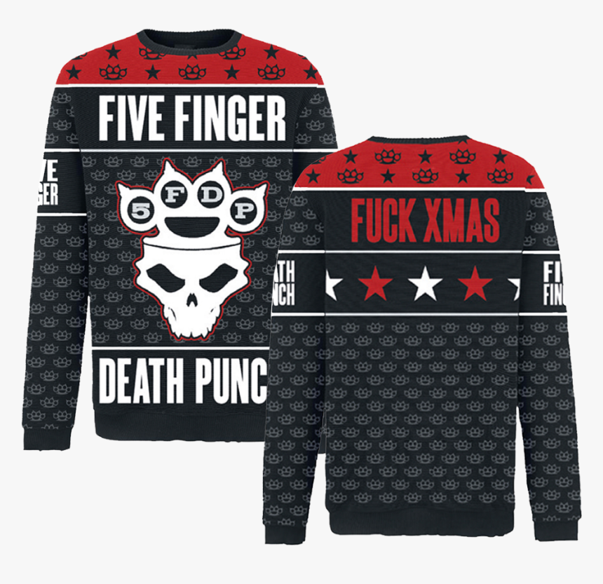 Fuck Xmas Sweater - Five Finger Death Punch, HD Png Download, Free Download