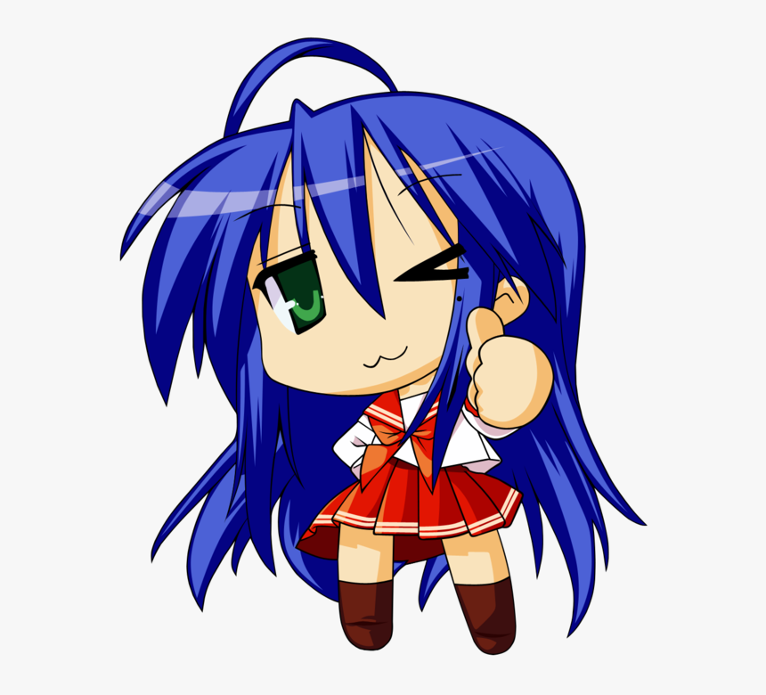 Konata Fan Art - Izumi Konata Chibi, HD Png Download, Free Download