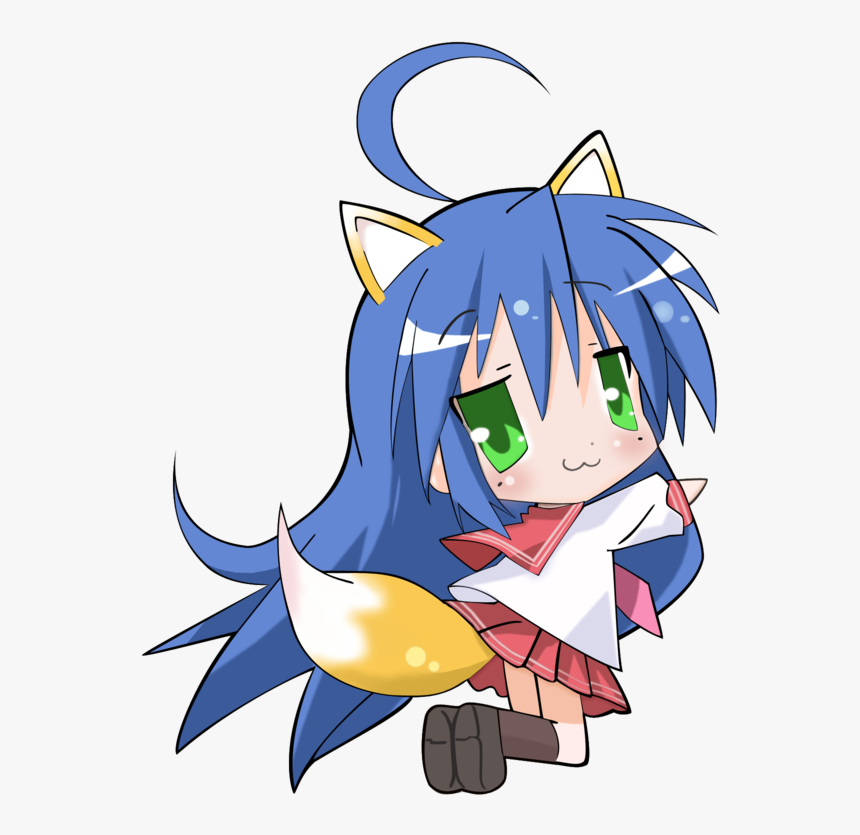 ~~~quatres 10k Celebration Threadand - Chibi Konata, HD Png Download, Free Download