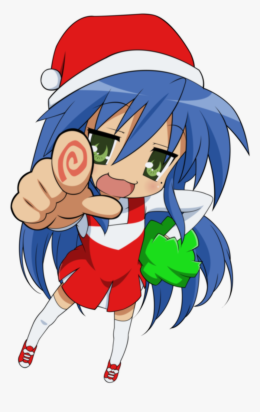 Konata Png , Png Download - Lucky Star Konata Chibi Png, Transparent Png, Free Download