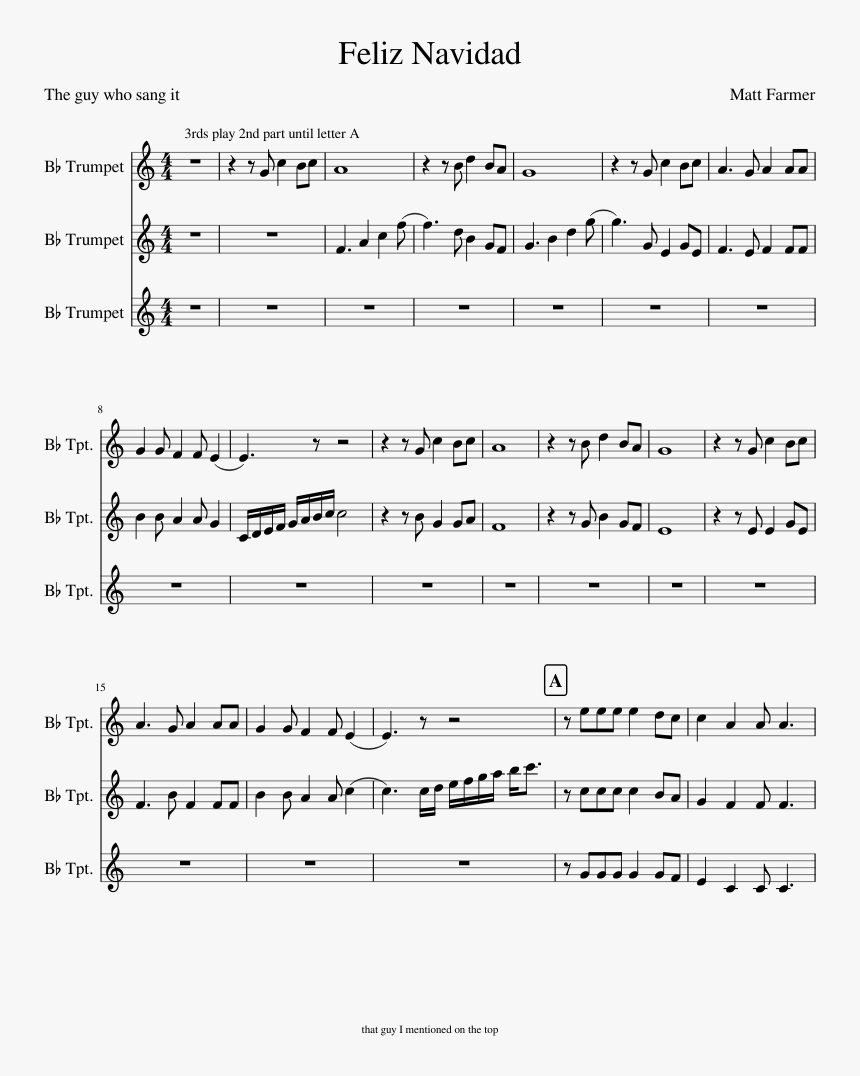 Grass Skirt Chase Trumpet Sheet Music, HD Png Download, Free Download