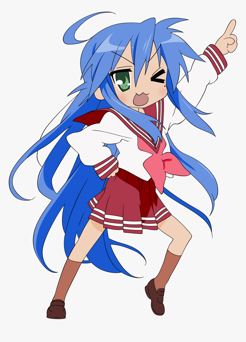 Lucky Star Konata Png, Transparent Png, Free Download