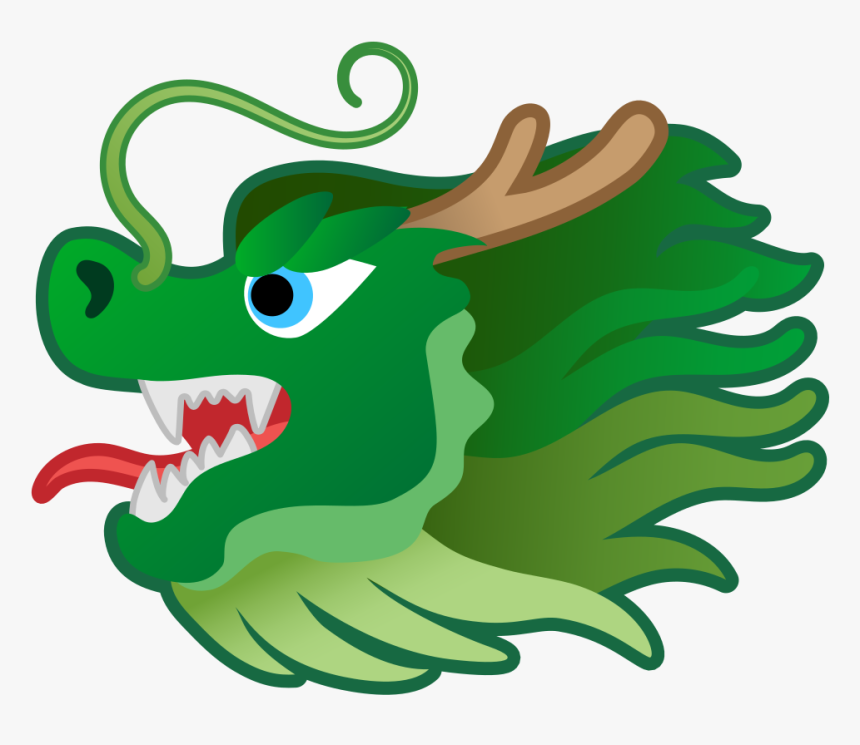 Dragon Face Icon - Dragon Head Emoji, HD Png Download, Free Download