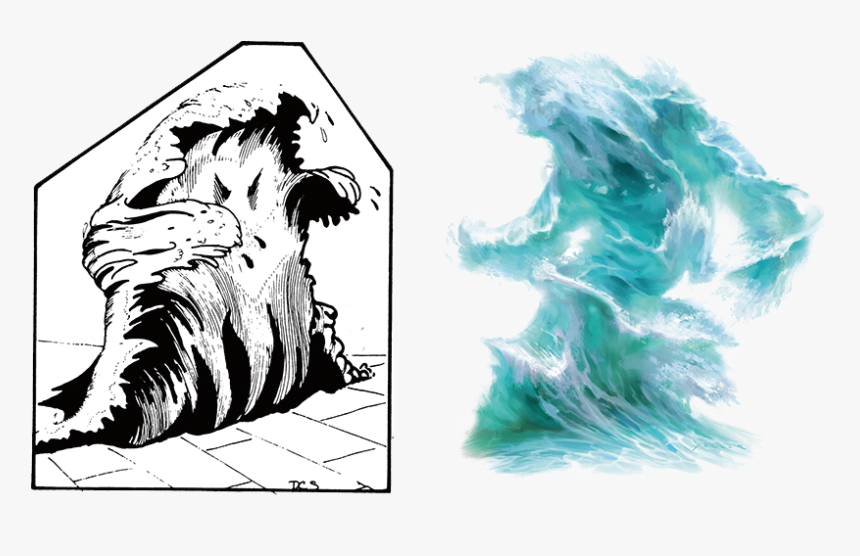 Dungeons And Dragons Water Elemental, HD Png Download, Free Download