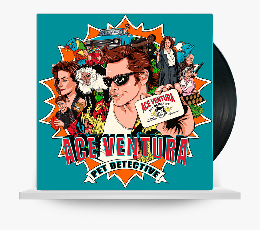 1 301 Грн - Ace Ventura Pet Detective Art, HD Png Download, Free Download