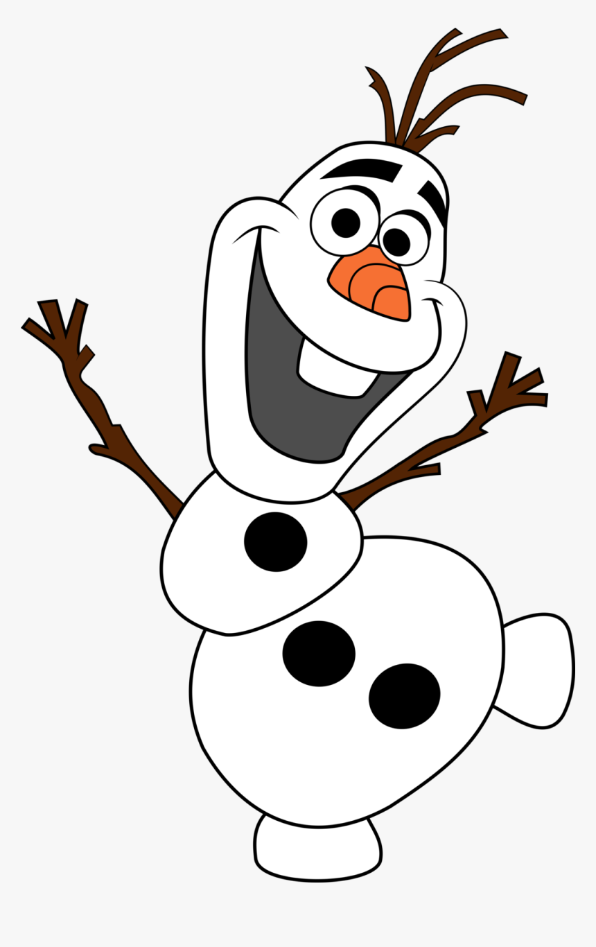 Clip Art Olaf Template - Olaf Clipart, HD Png Download, Free Download