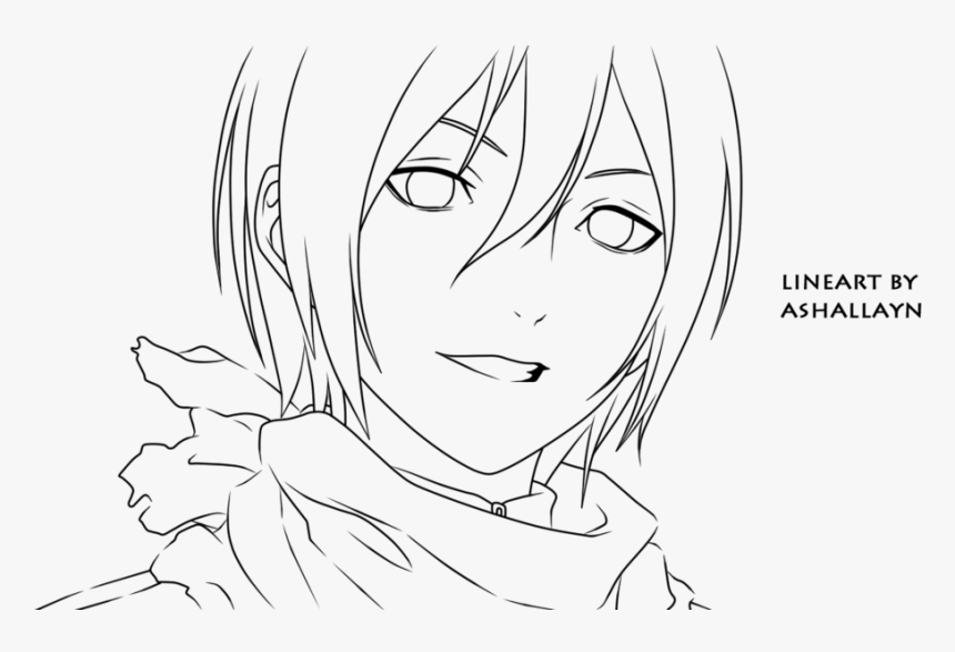 Yato Drawing Easy - Easy Noragami Yato Drawing, HD Png Download, Free Download