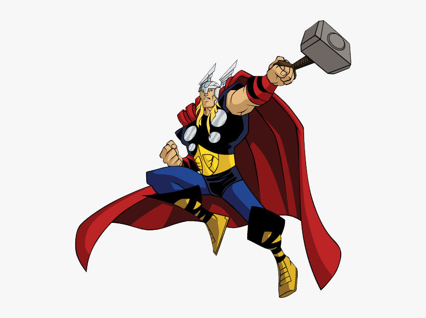 Thor Avengers Earth's Mightiest Heroes, HD Png Download, Free Download
