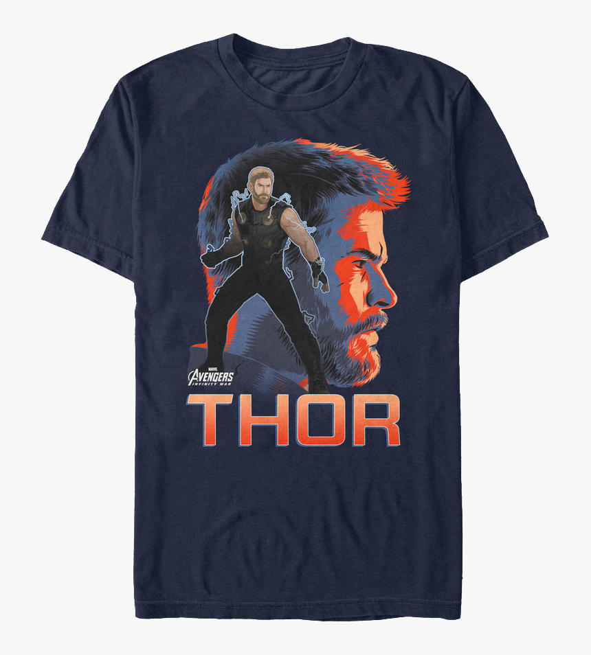 Thor Avengers Infinity War T-shirt - Thor Wallpaper For Iphone, HD Png Download, Free Download