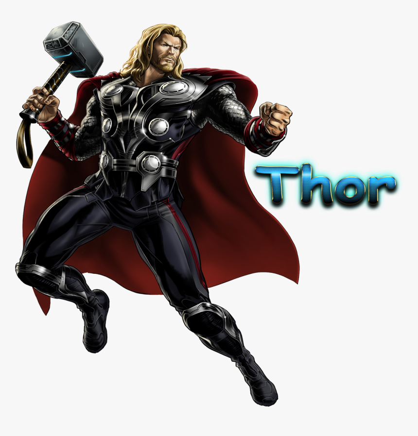 Transparent Thor Png - Marvel Avengers Alliance Thor, Png Download, Free Download