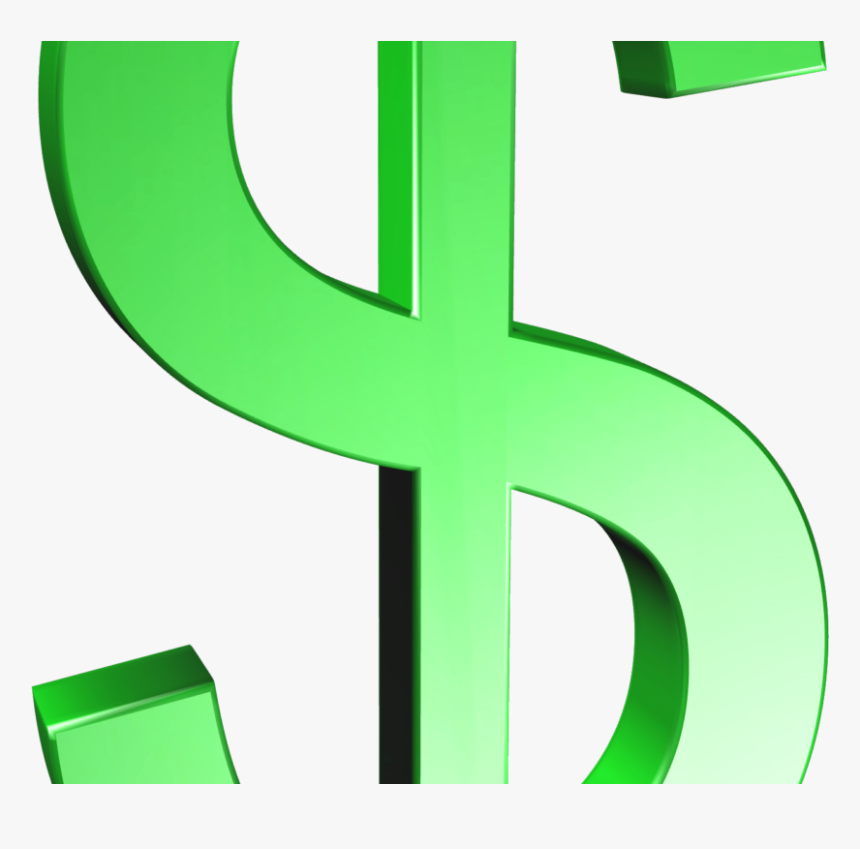 Transparent Dollar Png - Transparent Background Green Dollar Sign Png, Png Download, Free Download