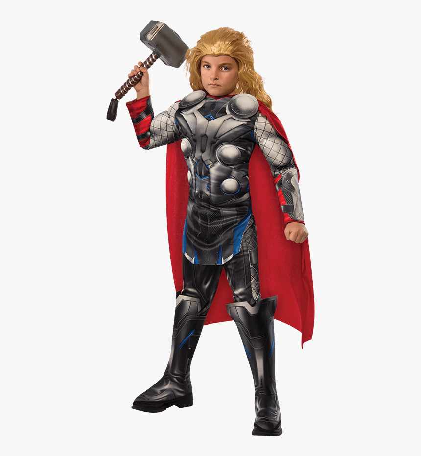 Boys Age Of Ultron Deluxe Thor Costume - Costume Thor, HD Png Download, Free Download
