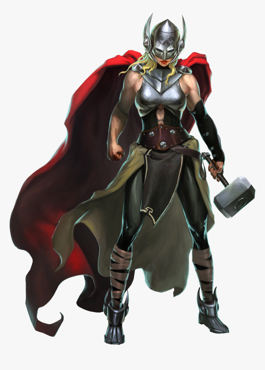 Male And Female Thor, HD Png Download, Free Download
