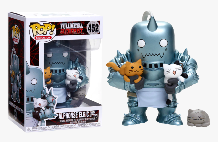 Alphonse With Kittens Pop Vinyl Figure - Alphonse Elric Funko Pop, HD Png Download, Free Download