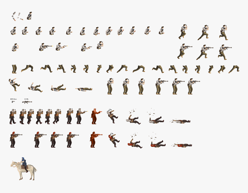 Image - Sprite Sheet Videogame Png, Transparent Png, Free Download