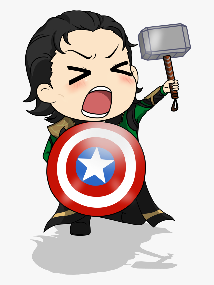 Collection Of Free Loki Drawing Avengers Download On - Chibi Loki Fan Art, HD Png Download, Free Download