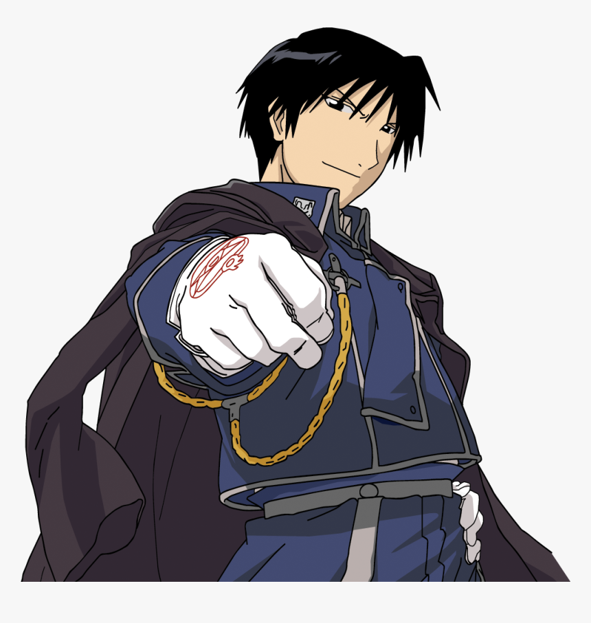 Fullmetal Alchemist Roy Mustang Png, Transparent Png, Free Download