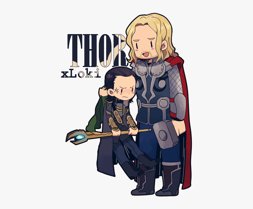 Loki And Thor Drawn By Laphy - Loki, HD Png Download, Free Download