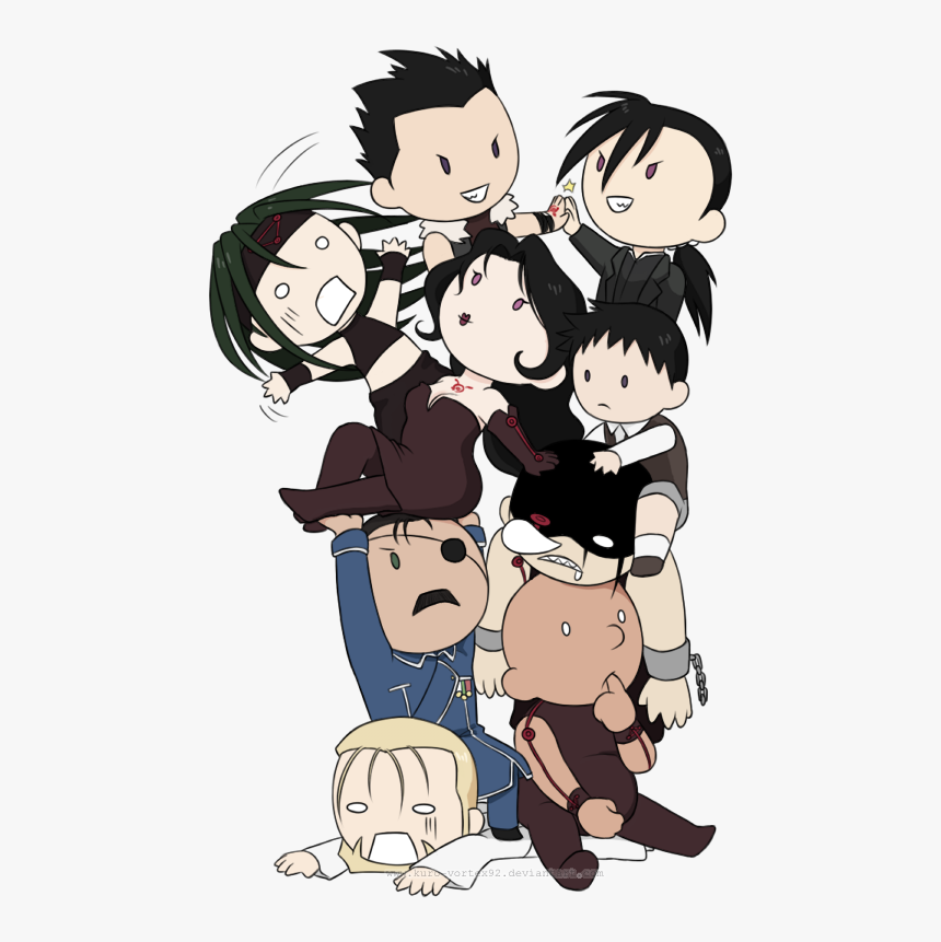 Fullmetal Alchemist Homunculus Chibi, HD Png Download, Free Download