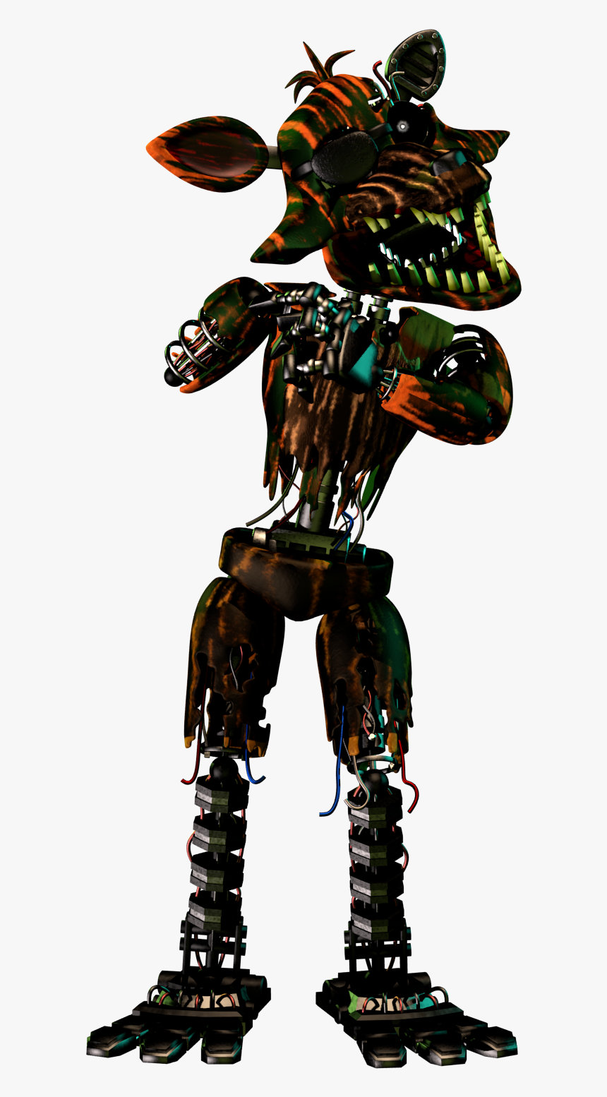 Fnaf Ucn Phantom Foxy, HD Png Download, Free Download